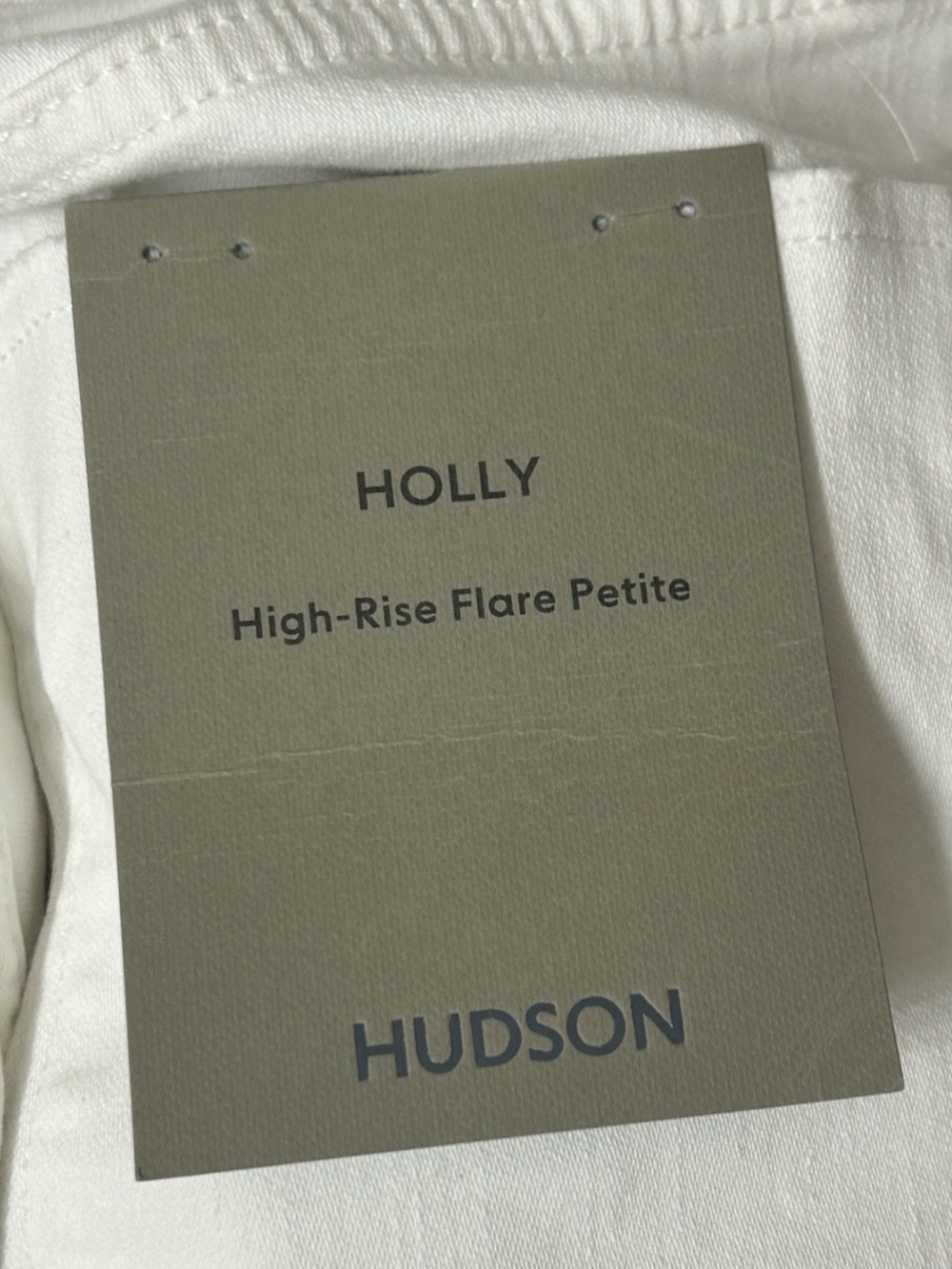 Hudson Jeans Women's White High-Rise Flare Wide Leg - Picture 8 of 11